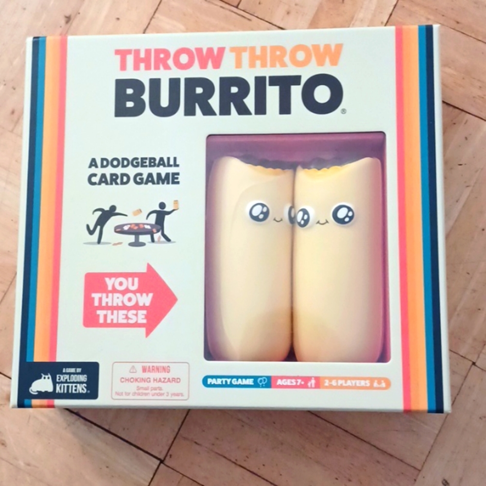 Throw Throw Burrito a Dodgeball card game